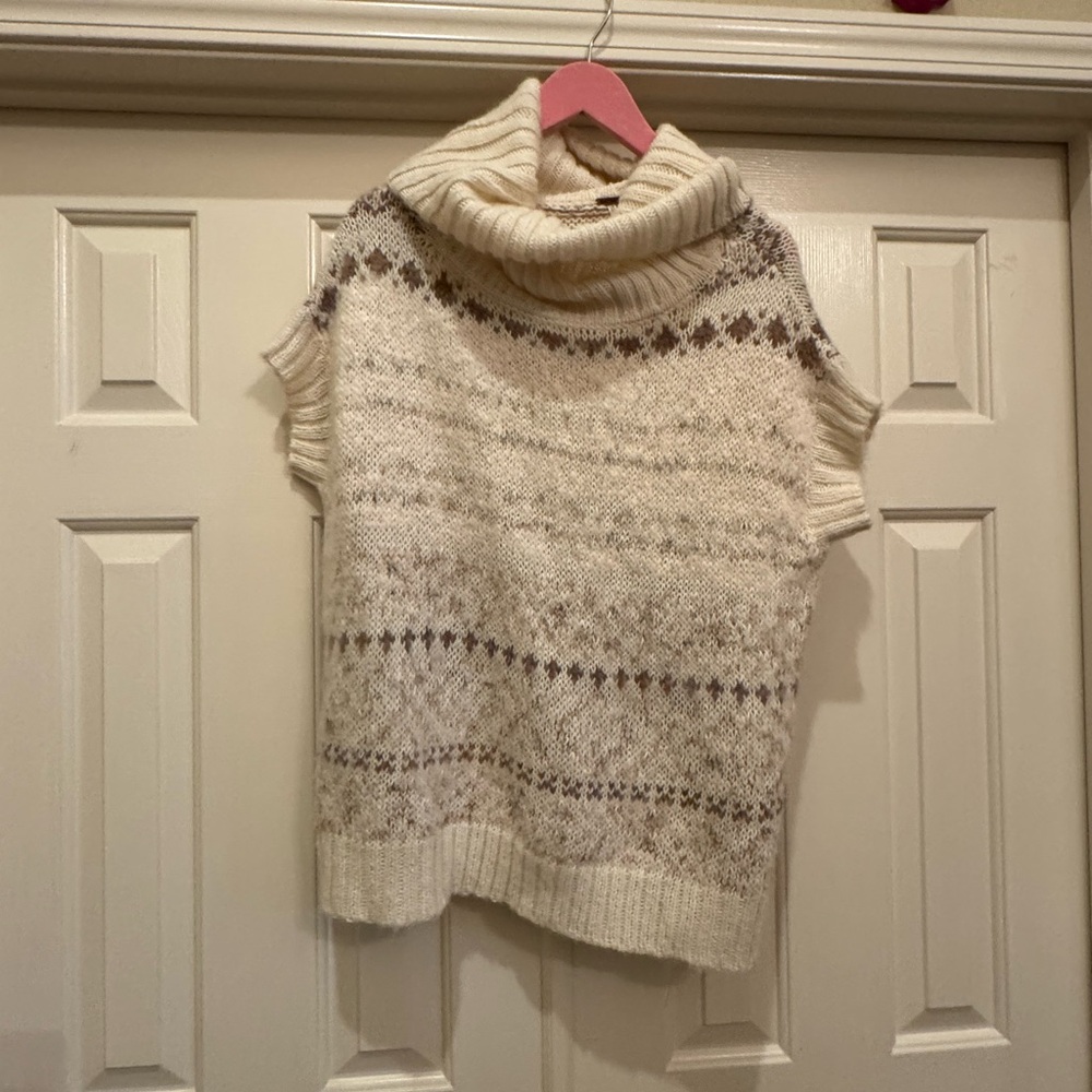 Free People- Cozy Cream Turtleneck Sweater